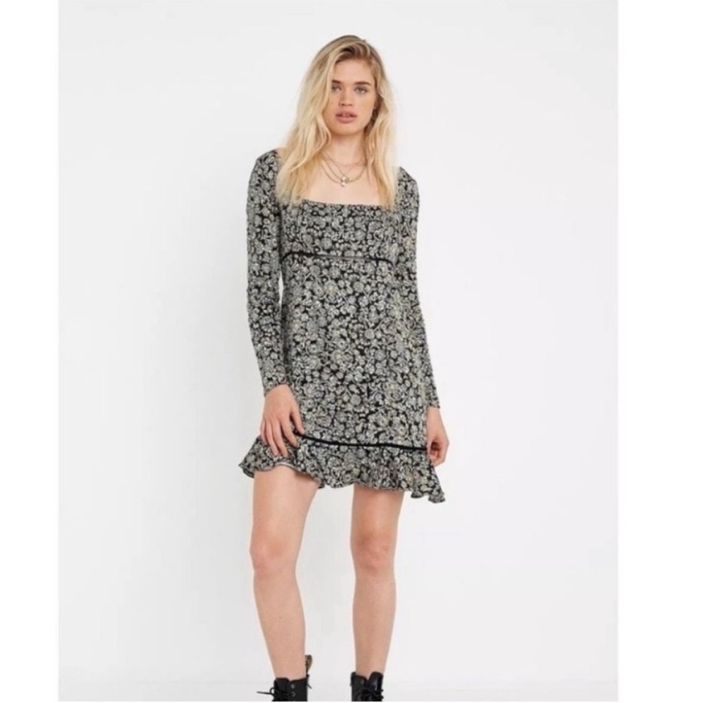 NWT Free People Bohemian Mini Dress - Picture 2 of 6